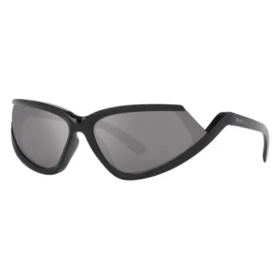 Balenciaga Unisex Sunglass BB0289S - Frame color: Black, Lens color: Silver