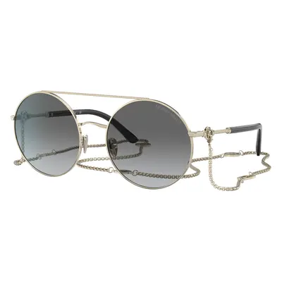 Giorgio Armani Woman Sunglass AR6135 - Frame color: Pale Gold, Lens color: Gradient Grey