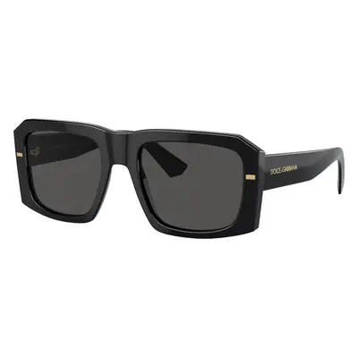 Dolce&Gabbana Man Sunglass DG4430 - Frame color: Black, Lens color: Dark Grey