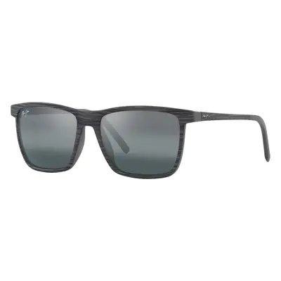 Maui Jim Unisex Sunglass One Way - Frame color: Grey, Lens color: Grey Polarized