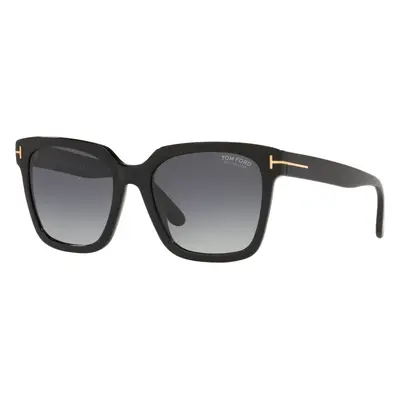 Tom Ford Woman Sunglass FT0952 - Frame color: Black Shiny, Lens color: Grey Polar