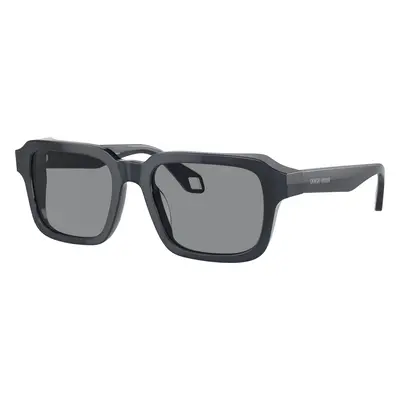 Giorgio Armani Man Sunglass AR8194U - Frame color: Opaline Blue, Lens color: Blue