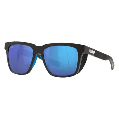 Costa Man Sunglass 6S9029 Pescador With Side Shield - Frame color: Net Gray With Blue Rubber, L