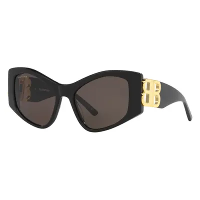 Balenciaga Woman Sunglass BB0287S - Frame color: Black, Lens color: Grey