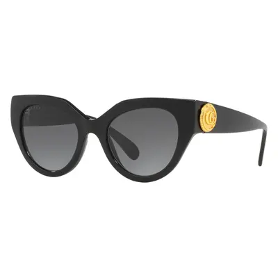 Gucci Woman Sunglass GG1408S - Frame color: Black, Lens color: Grey