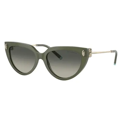 Tiffany & Co. Woman Sunglass TF4195 - Frame color: Opal Green, Lens color: Grey Gradient