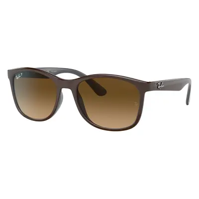 Ray-Ban Unisex Sunglass RB4374 - Frame color: Brown On Grey, Lens color: Brown