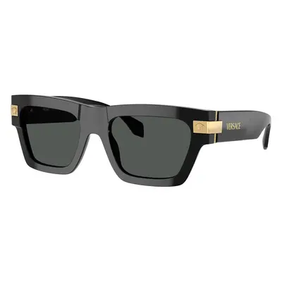 Versace Man Sunglass VE4464 - Frame color: Black, Lens color: Dark Grey