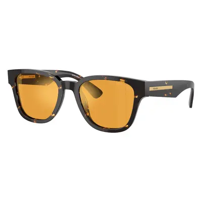 Prada Man Sunglass PR A04S - Frame color: Havana Black/Yellow, Lens color: Yellow Polar