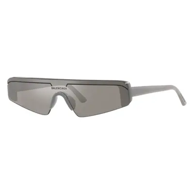 Balenciaga Unisex Sunglass BB0003S - Frame color: Grey, Lens color: Silver