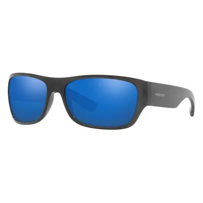 Sunglass Hut Collection Man Sunglass HU2013 - Frame color: Dark Grey, Lens color: Blue Mirror B