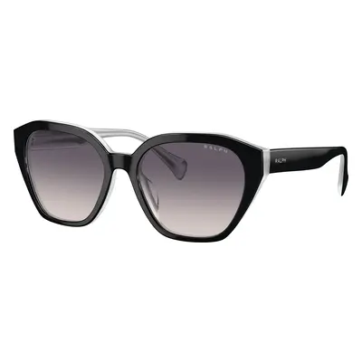 Ralph Woman Sunglass RA5315U - Frame color: Shiny Black On Opal Grey, Lens color: Pink Gradient