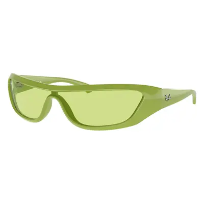 Ray-Ban Unisex Sunglass RB4431 Xan Bio-Based - Frame color: Apple Green, Lens color: Green