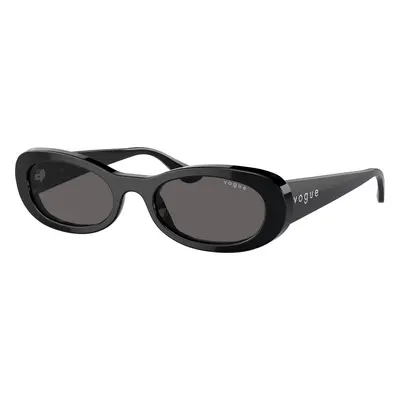 Vogue Eyewear Woman Sunglass VO5582S - Frame color: Black, Lens color: Black Smoke