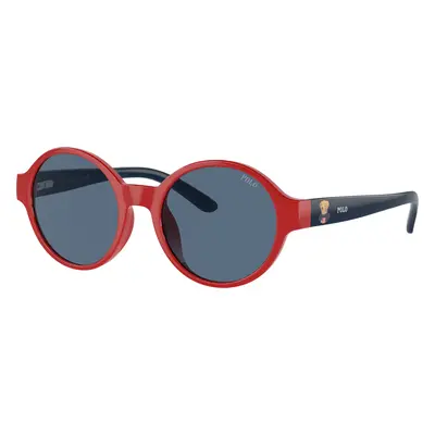 Polo Ralph Lauren Unisex Sunglass PP9508U - Frame color: Shiny Red, Lens color: Blue