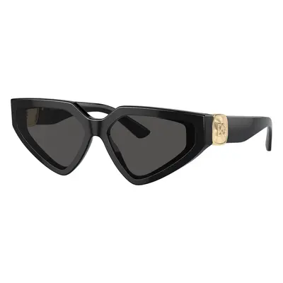 Dolce&Gabbana Woman Sunglass DG4469 - Frame color: Black, Lens color: Dark Grey