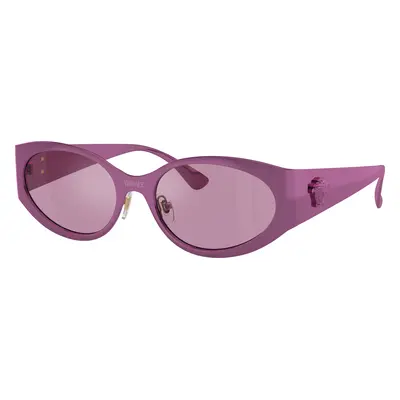 Versace Woman Sunglass VE2263 - Frame color: Metallic Fuxia, Lens color: Dark Violet Mirror Sil