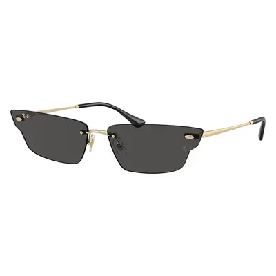 Ray-Ban Unisex Sunglass RB3731 Anh Bio-Based - Frame color: Light Gold, Lens color: Dark Grey