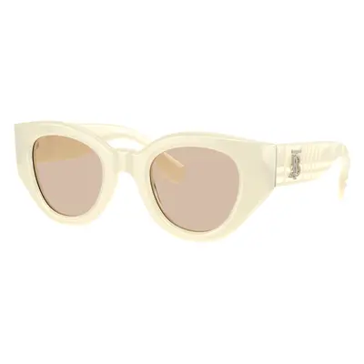 Burberry Woman Sunglass BE4390 Meadow - Frame color: Ivory, Lens color: Light Brown