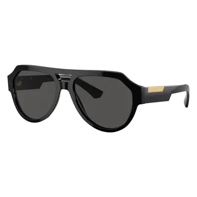 Dolce&Gabbana Man Sunglass DG4466 - Frame color: Black, Lens color: Dark Grey