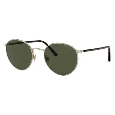 Ralph Lauren Man Sunglass RL7076 - Frame color: Shiny Pale Gold, Lens color: Green