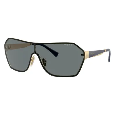 Vogue Eyewear Woman Sunglass VO4302S - Frame color: Pale Gold, Lens color: Dark Blue