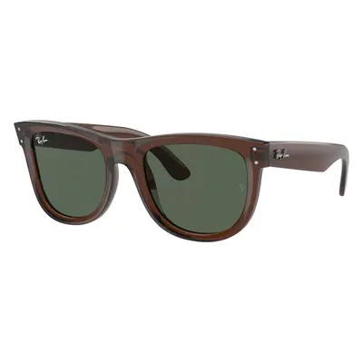 Ray-Ban Unisex Sunglass RBR0502S Wayfarer Reverse - Frame color: Transparent Brown, Lens color: