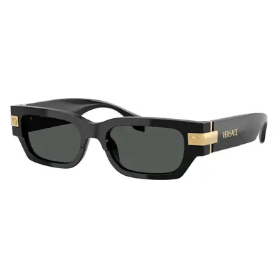 Versace Man Sunglass VE4465 - Frame color: Black, Lens color: Dark Grey