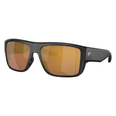 Costa Man Sunglass 6S9116 Taxman - Frame color: Matte Black, Lens color: Gold Mirror