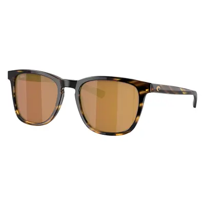 Costa Unisex Sunglass 6S2002 Sullivan - Frame color: Tortoise, Lens color: Gold Mirror