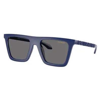 Versace Man Sunglass VE4468U - Frame color: Full Blue, Lens color: Dark Grey Polarized