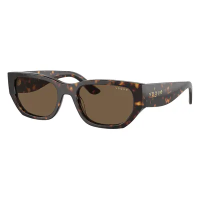 Vogue Eyewear Woman Sunglass VO5586S - Frame color: Dark Havana, Lens color: Dark Brown