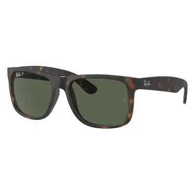 Ray-Ban Man Sunglass RB4165 Justin Classic - Frame color: Havana, Lens color: Dark Green