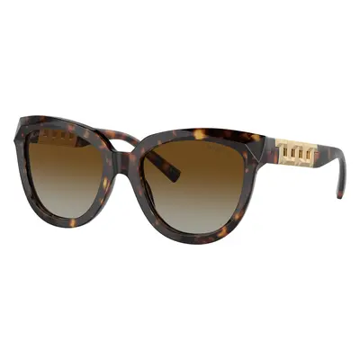 Tiffany & Co. Woman Sunglass TF4215 - Frame color: Havana, Lens color: Polar Brown Gradient