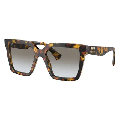 Miu Miu Woman Sunglass MU 03YS - Frame color: Honey Havana, Lens color: Gradient Grey