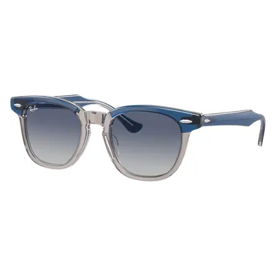 Ray-Ban Unisex Sunglass RB9098S Kids - Frame color: Top Dark Blue & Brown & Light Grey, Lens co