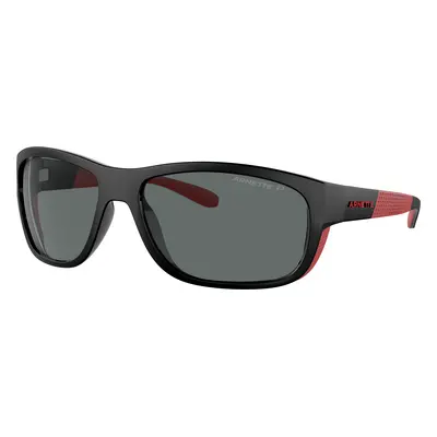 Arnette Man Sunglass AN4337 Floresta - Frame color: Black/Red Matte/Shiny, Lens color: Dark Gre