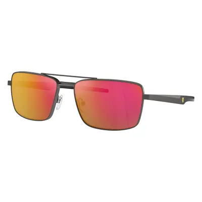 Scuderia Ferrari Man Sunglass FZ5001 - Frame color: Dark Gunmetal, Lens color: Mirror Red