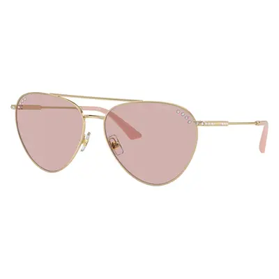 Jimmy Choo Woman Sunglass JC4002B - Frame color: Pale Gold, Lens color: Pink