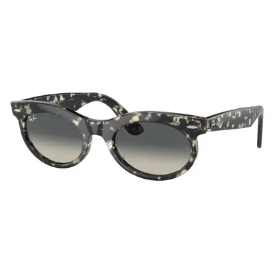 Ray-Ban Unisex Sunglass RB2242 Wayfarer Oval - Frame color: Grey Havana, Lens color: Grey