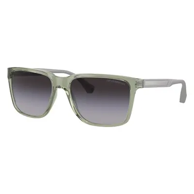 Emporio Armani Man Sunglass EA4047 - Frame color: Shiny Transparent Green, Lens color: Gradient