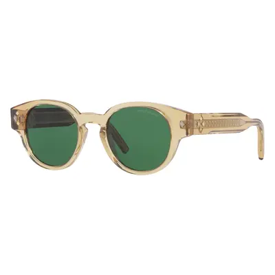 DIOR Man Sunglass CD Diamond R2I - Frame color: Brown, Lens color: Green