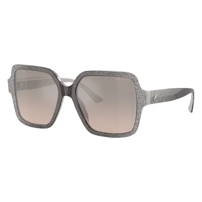 Jimmy Choo Woman Sunglass JC5005 - Frame color: Sand Gradient Glitter, Lens color: Brown Gradie