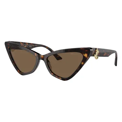 Jimmy Choo Woman Sunglass JC5008 - Frame color: Havana, Lens color: Dark Brown