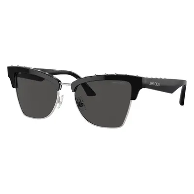 Jimmy Choo Woman Sunglass JC5014 - Frame color: Black/Silver, Lens color: Dark Grey