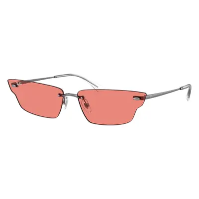 Ray-Ban Unisex Sunglass RB3731 Anh Bio-Based - Frame color: Gunmetal, Lens color: Pink