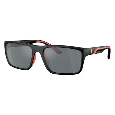 Scuderia Ferrari Man Sunglass FZ6003U - Frame color: Black Matte, Lens color: Grey Mirror Black