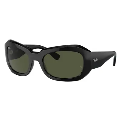 Ray-Ban Unisex Sunglass RB2212 Beate - Frame color: Black, Lens color: Green