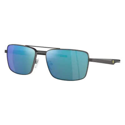 Scuderia Ferrari Man Sunglass FZ5001 - Frame color: Dark Gunmetal, Lens color: Mirror Blue Pola