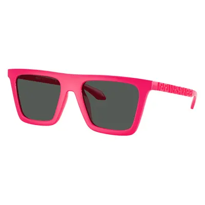 Versace Man Sunglass VE4468U - Frame color: Fuchsia Fluo, Lens color: Dark Grey